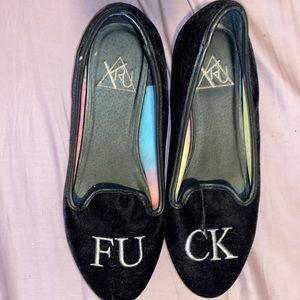 FU CK Y.RU flat shoes slip on